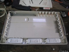 Alle Komponenten an ihrer Position