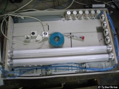 Beginn der Verkabelung