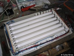 Nun komplett bestückt...