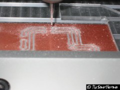 Fräsen des Netzteils