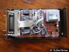 Die Fertig bestückte Platine