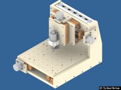 CNC Fräse von vorne rechts