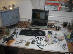 Zeit die Schrittmotortreiber zusammen zu bauen