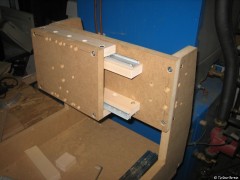 Die X-Achse von vorne