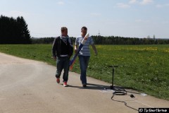 Auf dem Weg zum Start