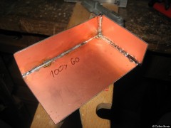 Seitenteile angelötet