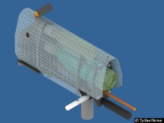 Die HWP mit Gehäuse