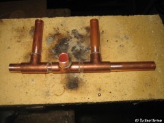 Die Stücke zusammengesetzt