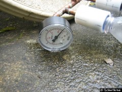 Momentandruck von 16 Bar