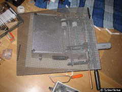 Gitter für den Berstschutz