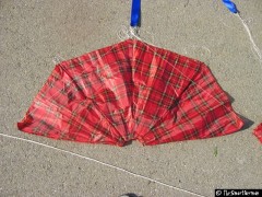 Fallschirm geöffnet