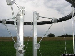 Stützstreben an der Rampe