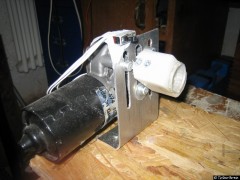 Flaschenschneider mit Flaschenadapter