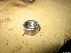 Geschliffene M8 Mutter