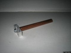 Der Stößel fertig montiert