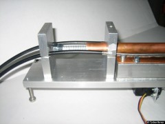 Bowdenzüge eingehängt