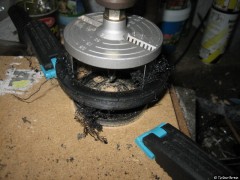 Ring fertig herausgesägt