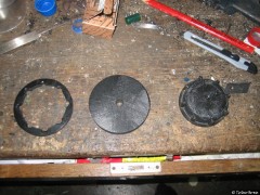 Alle Teile fertig zugeschnitten und angeraut